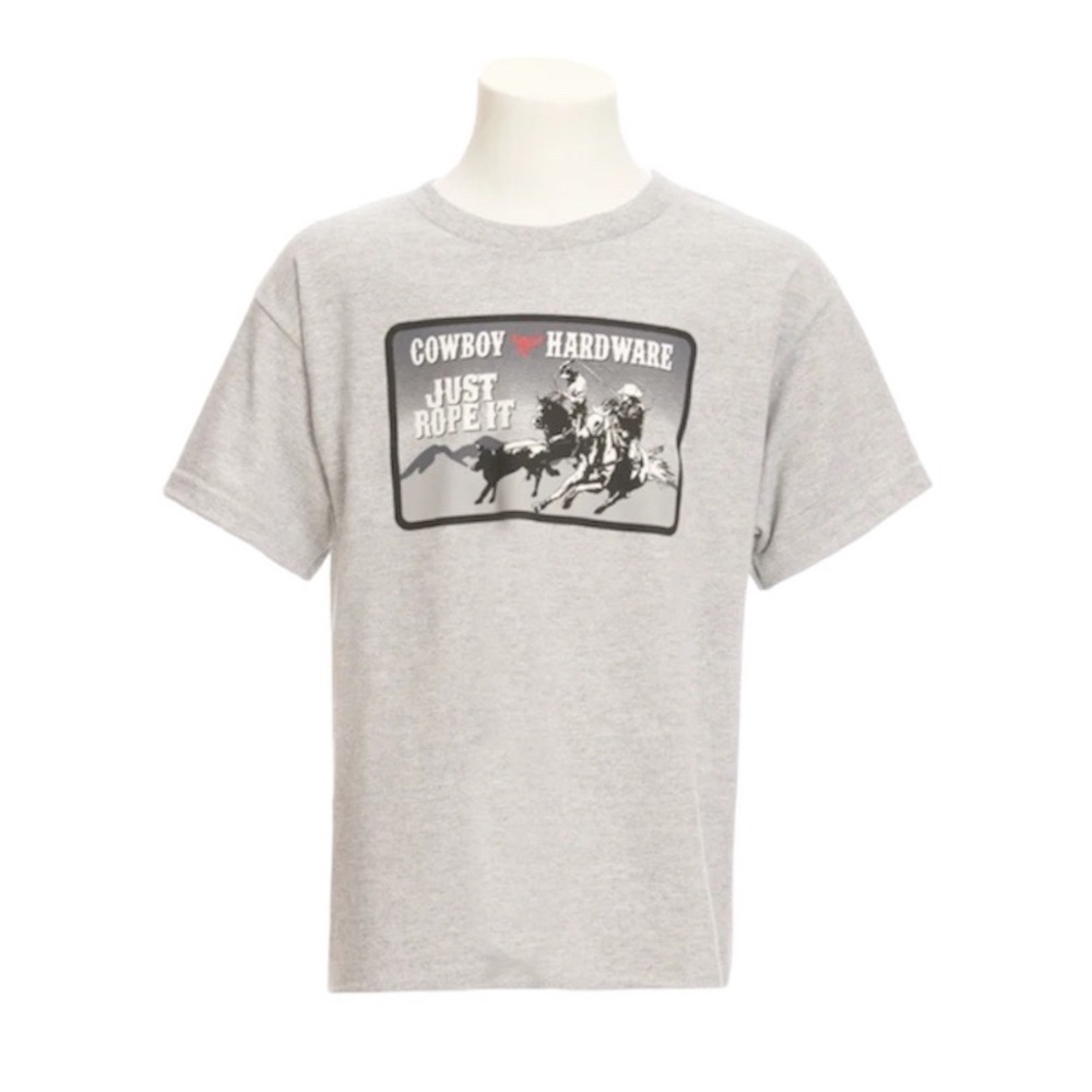 Cowboy Hardware Boy’s “Just Rope It” T-Shirt